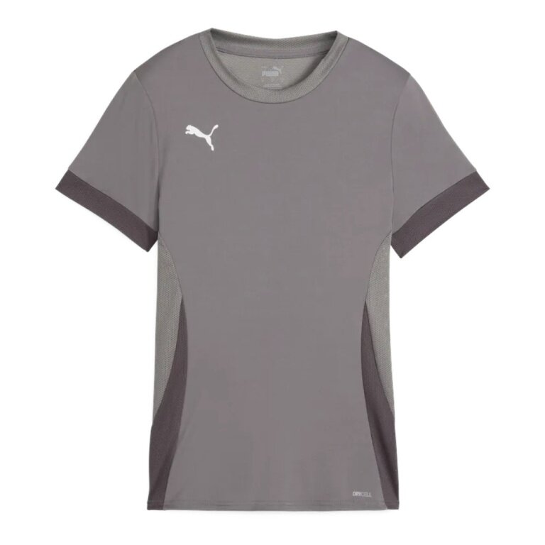 Puma Training Shirt teamGOAL Matchday Jersey (100% recycled Polyester) short-sleeved grey Ladies