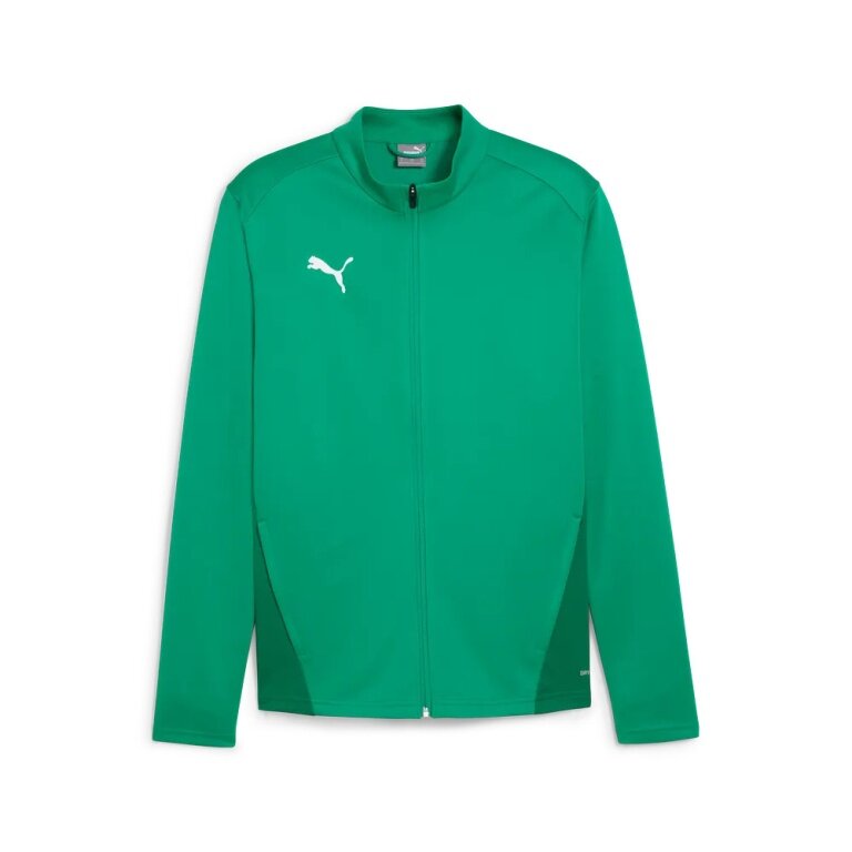 Puma teamGOAL Training Jacket (100% recycled Polyester, breathable) green Men's
