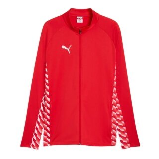 Puma teamLIGA26 Training Jacket (Full-Zip, 100% recycled Polyester, breathable) red Men's