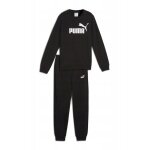Puma Tracksuit ESS No.1 Logo Crew Sweat Suit TR B (Trousers + Jumper) black boys