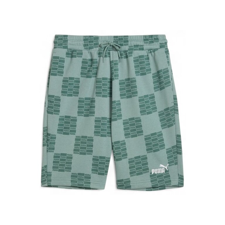 Puma Leisure Sports Shorts United AOP 10" TR (Cotton) Short Green Men's