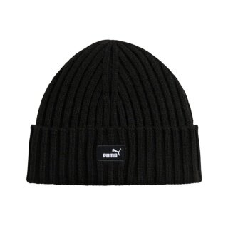 Puma knitted hat (beanie) ESS Fisherman (ribbed structure) black - 1 piece