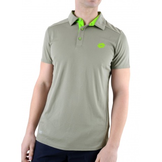 Lotto Tennis Polo 1000 cinder grey men's