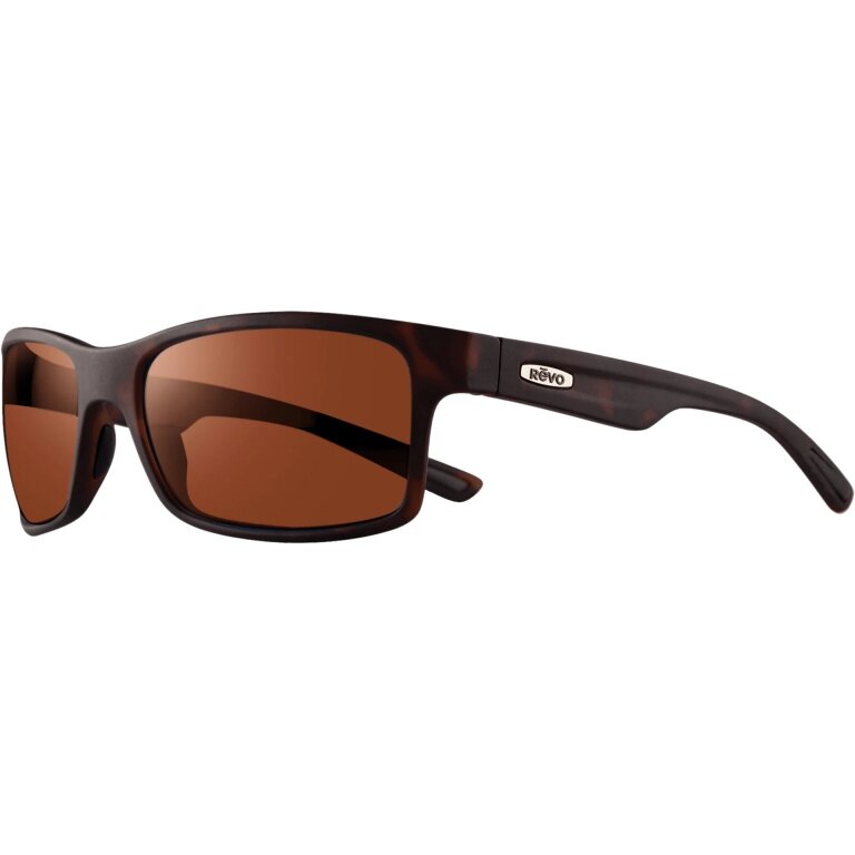 REVO Crawler Sunglasses Polarised (Lens Colour: Drive) tortoise brown matte - 1 pair of sunglasses