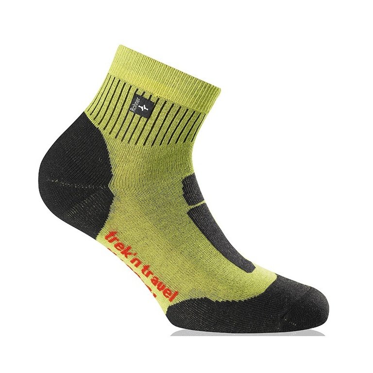 Rohner Hiking Sock Trek'n Travel (Trekking) yellow Men - 1 Pair