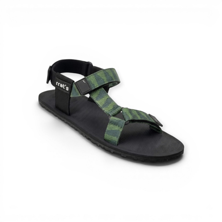 RRAT'S Sandal T-Minimal black/green
