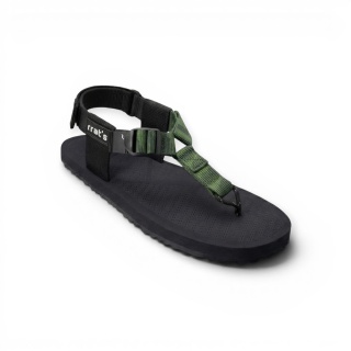 RRAT'S Sandal Y-Gravel black/green