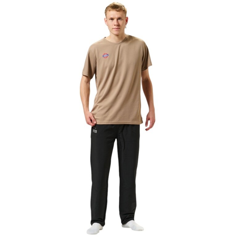 RSL Sports T-shirt Dower (100% Polyester, quick-drying) light brown men's