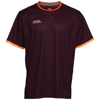 RSL Sport T-shirt Draco (100% Polyester, quick-drying) wine red men's