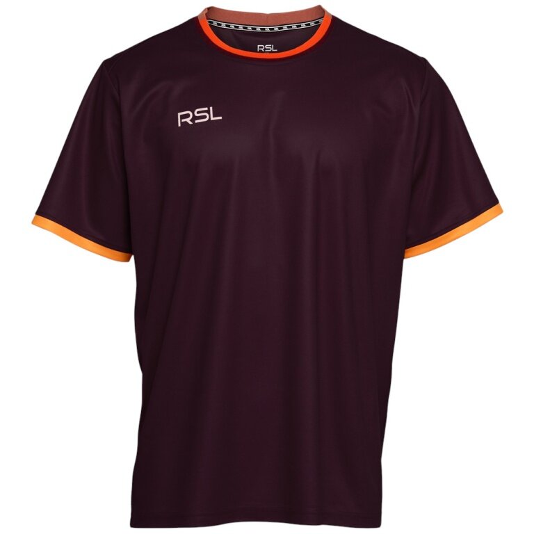 RSL Sport T-shirt Draco (100% Polyester, quick-drying) wine red men's