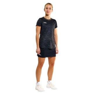 RSL Sport Shirt Libra (100% Polyester, breathable) black ladies