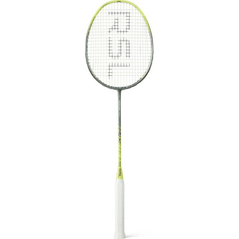 RSL Badminton Racket Master Speed 7000 V2 (75-79g, slightly head-heavy, flexible) silver/green - strung -
