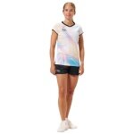 RSL Sport Shirt River (100% Polyester) white/multicoloured ladies