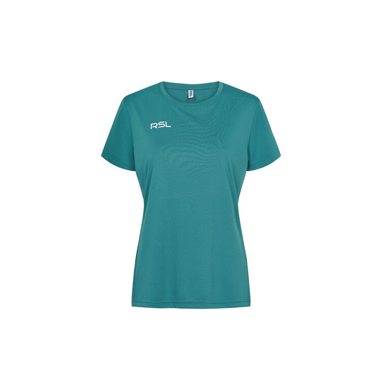 RSL Sport-Shirt Shanon (100% Polyester, stretchy and lightweight) green/blue Women