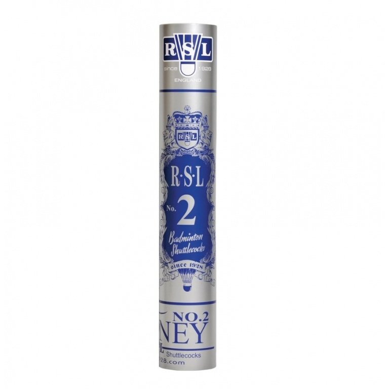 RSL Tourney No. 2 Natural Feather Shuttles 12 Pack