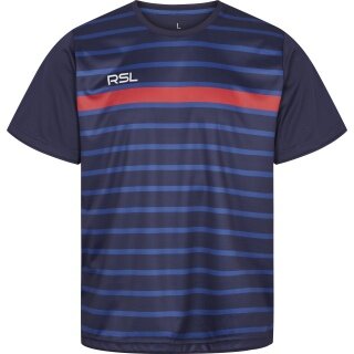 RSL Sport T-shirt Exo (comfortable fit, quick-drying) blue/red Men