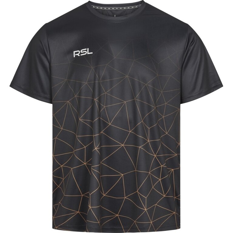 RSL Sport T-shirt Ian (100% Polyester) black Men