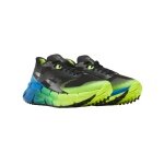 Reebok FloatZig Adventure 1 Running Shoes Black/Lime/Blue Men's