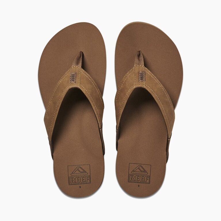 Reef Newport Bronze Brown Flip-Flops for Men