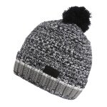 Regatta Knitted Hat Davion V with Pom Pom Black Men