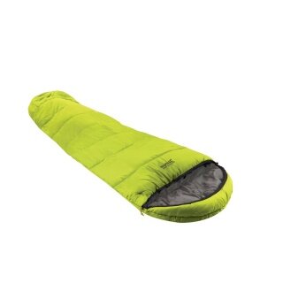 Regatta Sleeping Bag Montegra 200 (2 Season Sleeping Bag, warm Baffle Lining) yellow/lime 210x75cm