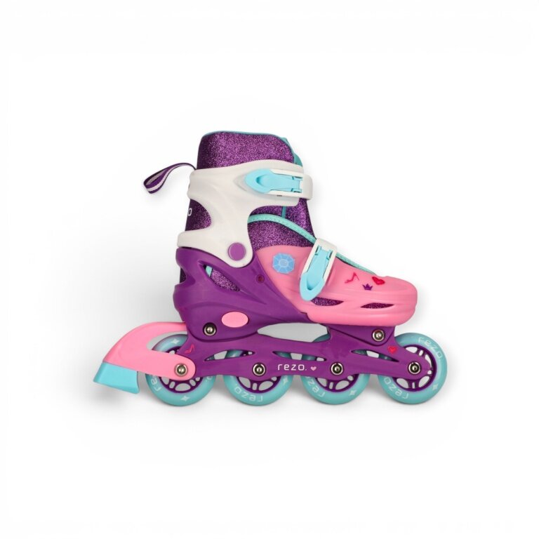 Rezo Inline Skates Hana Jr (Bearings: ABEC 3) violet/pink girls