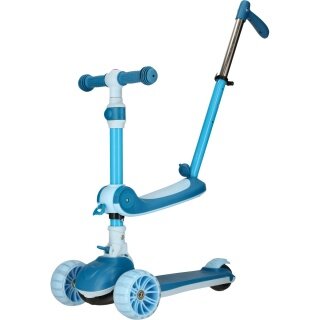 Rezo Scooter Fanau 4in1 (foldable scooter, bearings: ABEC 7) blue - children