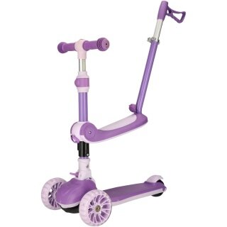 Rezo Scooter Fanau 4in1 (foldable scooter, bearings: ABEC 7) purple - children