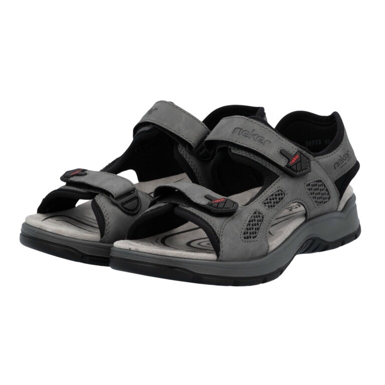 Rieker trekking sandal 26955 grey men's