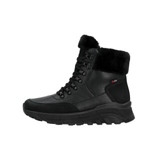 Rieker Winter Boots Evolution W0063-00 (Boots with side zip and inner lining) black ladies