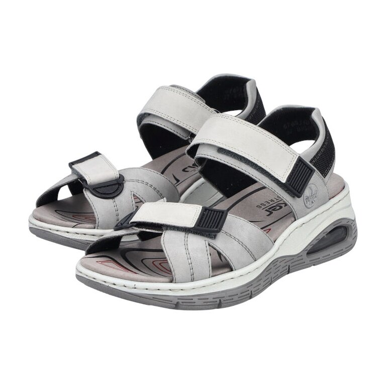 Rieker Sandal 67651 grey Ladies