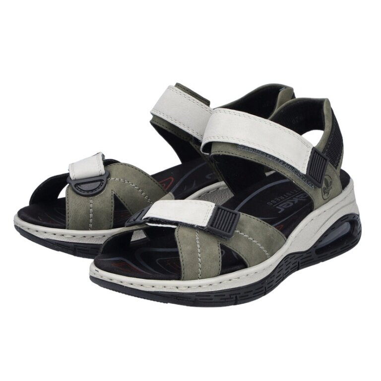 Rieker Sandal 67651 green ladies