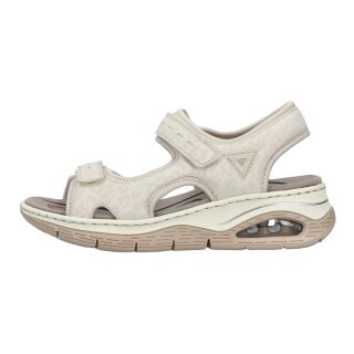Rieker Sandal 67666 beige Ladies