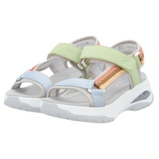 Rieker Sandal W3151 multi/white ladies