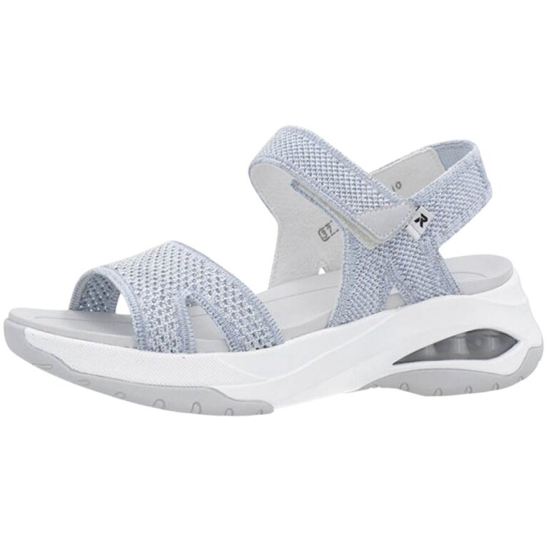 Rieker Sandal W3152 blue/white ladies