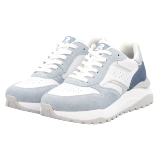 Rieker Sneakers (Suede) W2500 white/blue ladies