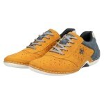 Rieker Sneakers 07506 (synthetic leather) yellow/blue men's
