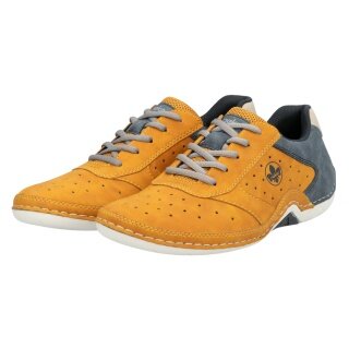 Rieker Sneakers 07506 (synthetic leather) yellow/blue men's