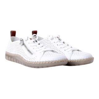 Rieker Sneaker N2405-80 (smooth leather) white ladies