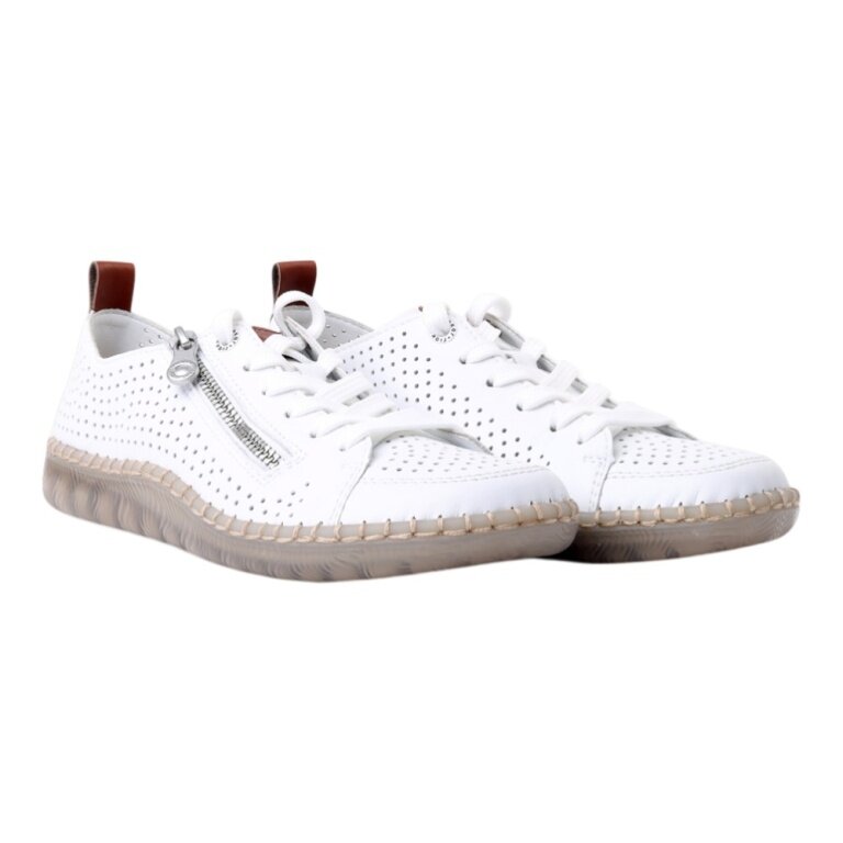 Rieker Sneaker N2405-80 (smooth leather) white ladies