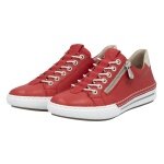 Rieker Sneakers (smooth leather) L7250 red ladies