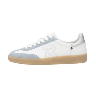 Rieker Sneakers San Diego (smooth leather) white/light grey ladies