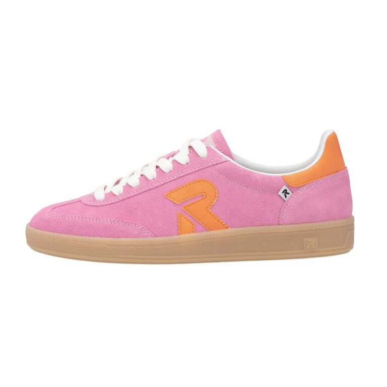Rieker Sneakers San Diego (smooth leather) pink/pink ladies