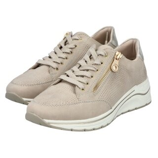 Rieker Sneakers N9517 (synthetic leather) beige ladies