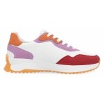 Rieker Sneakers (Smooth Leather) W1308 white/red/pink/orange ladies