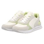 Rieker Sneakers (smooth leather) W2400 white/grey/green ladies