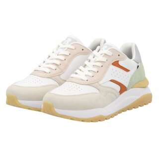 Rieker Sneakers (Suede) W2500 white/multicoloured ladies