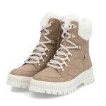 Rieker Winter Boots W2174-20 (Lace-up boots with inner lining, smooth leather) beige-brown ladies
