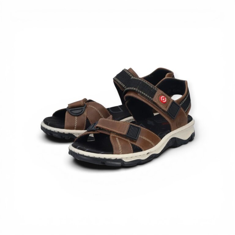 Rieker trekking sandals 68851-22 brown ladies