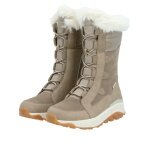 Rieker Winter Boots Evolution W0070-64 Suede (Boots with side zip and lining) beige ladies